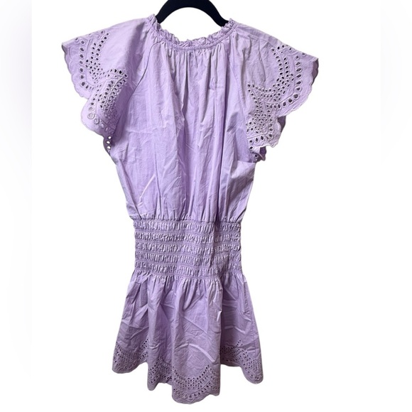 Rails smocked Harper mini dress purple size small in excellent condition - Picture 8 of 8